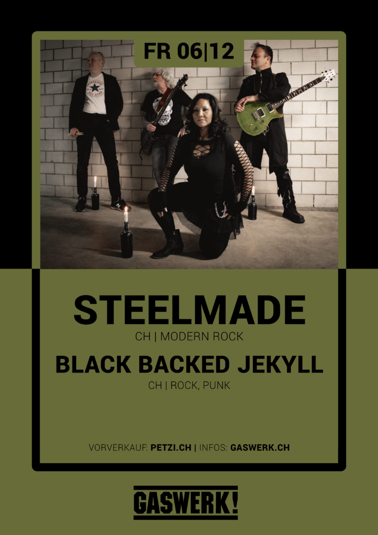 Steelmade (CH) // Black Backed Jekyll (CH/CO)